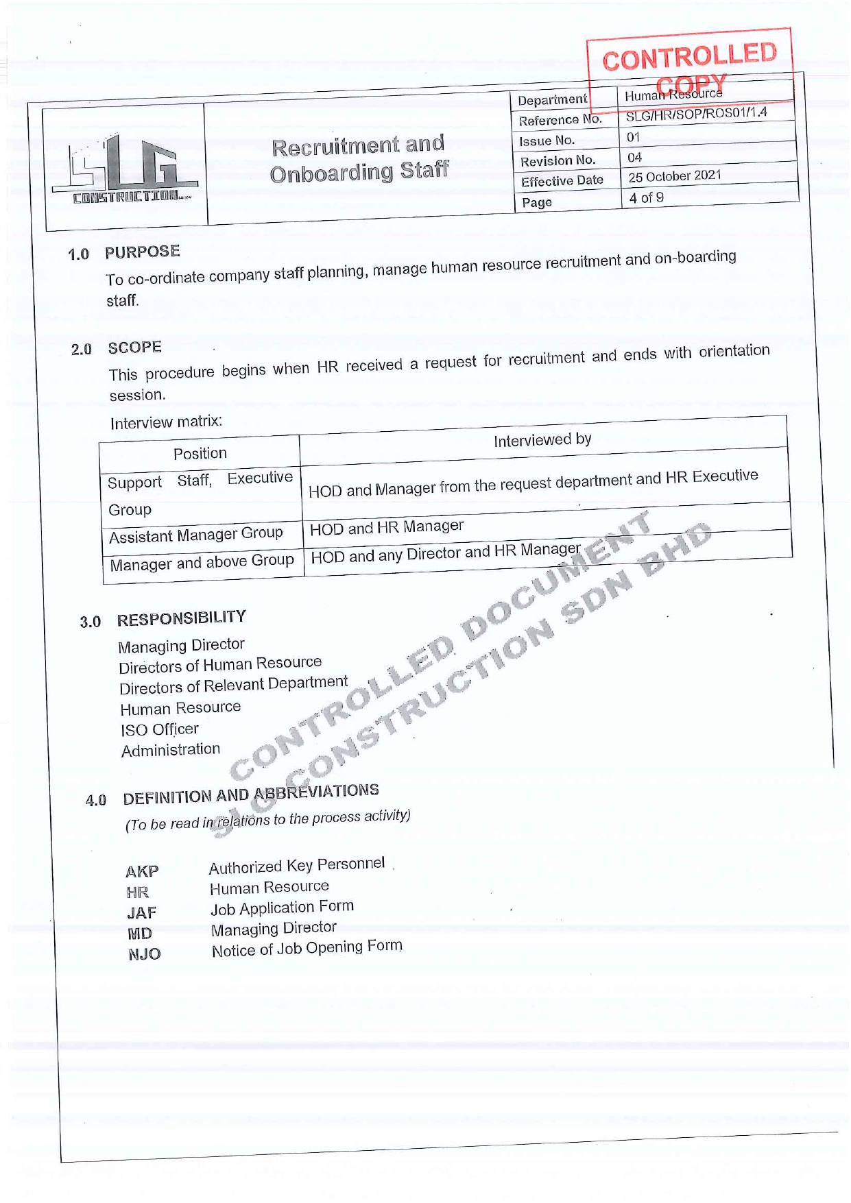 SLG-PRO-SOP Page 4